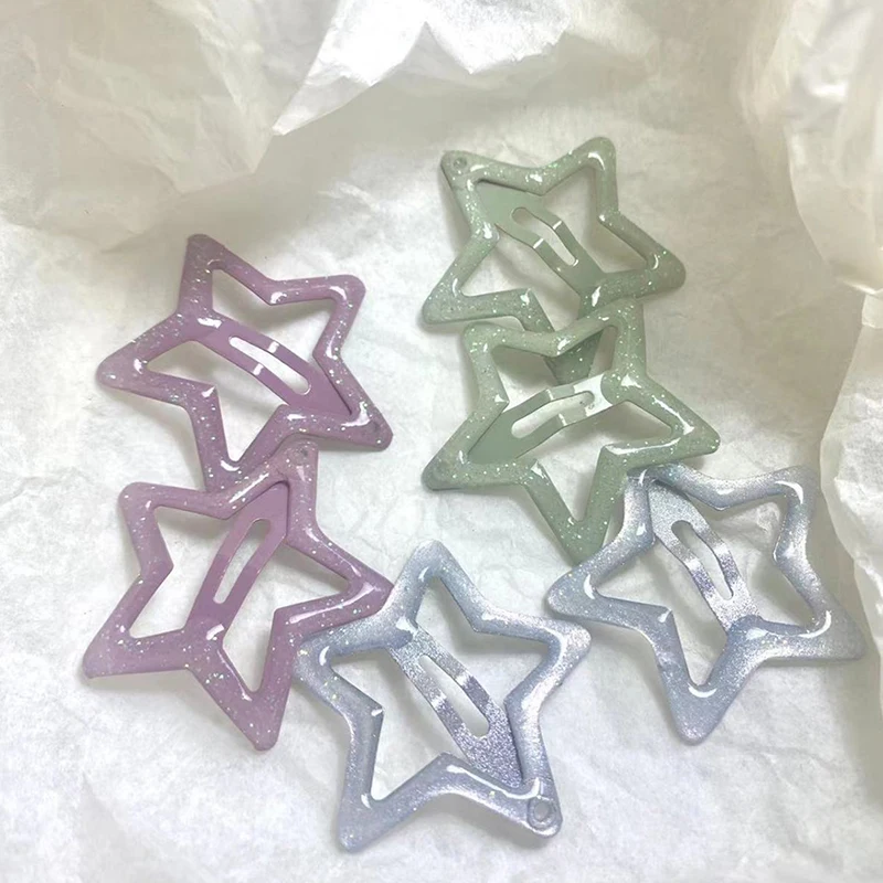 Рисунок 5 - милые металлические заколки для волос в форме звезды