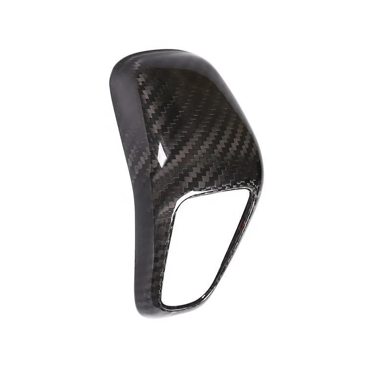 

For Porsches new Cayenne in 2018-2020year gear lever modification carbon fiber interior Gear Head Decorative Cover