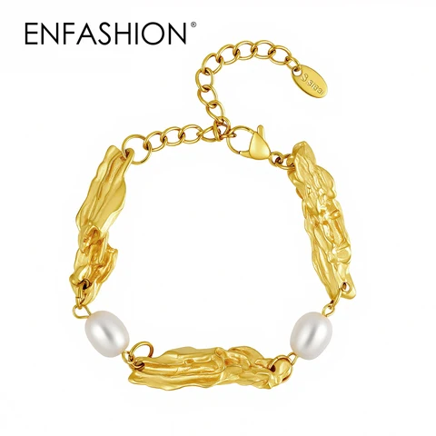 ENFASHION Винтажное ожерелье с лавовым жемчугом