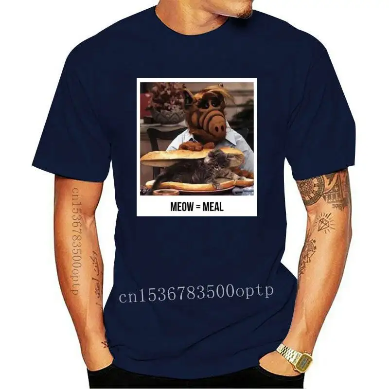 Мужская одежда новинка футболка Alf женская с коротким рукавом и принтом мужская