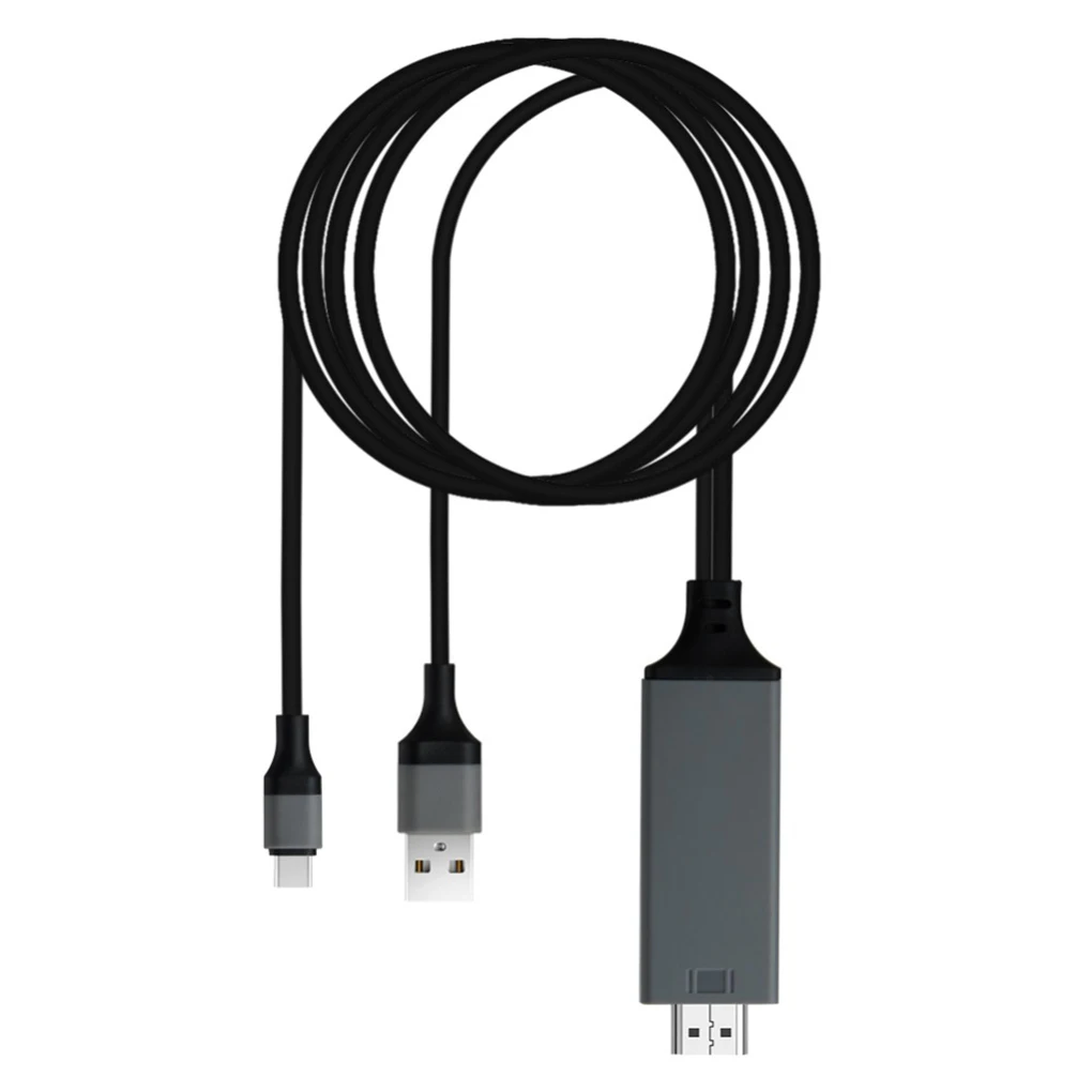 Кабель-адаптер для передачи данных 2 м USB Type C в HD 4K