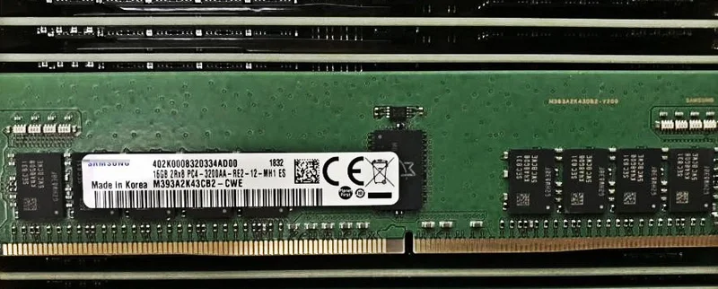 

RAM M393A2K43CB2-CWE 16G 2RX8 PC4-3200AA DDR4 ECC server memory