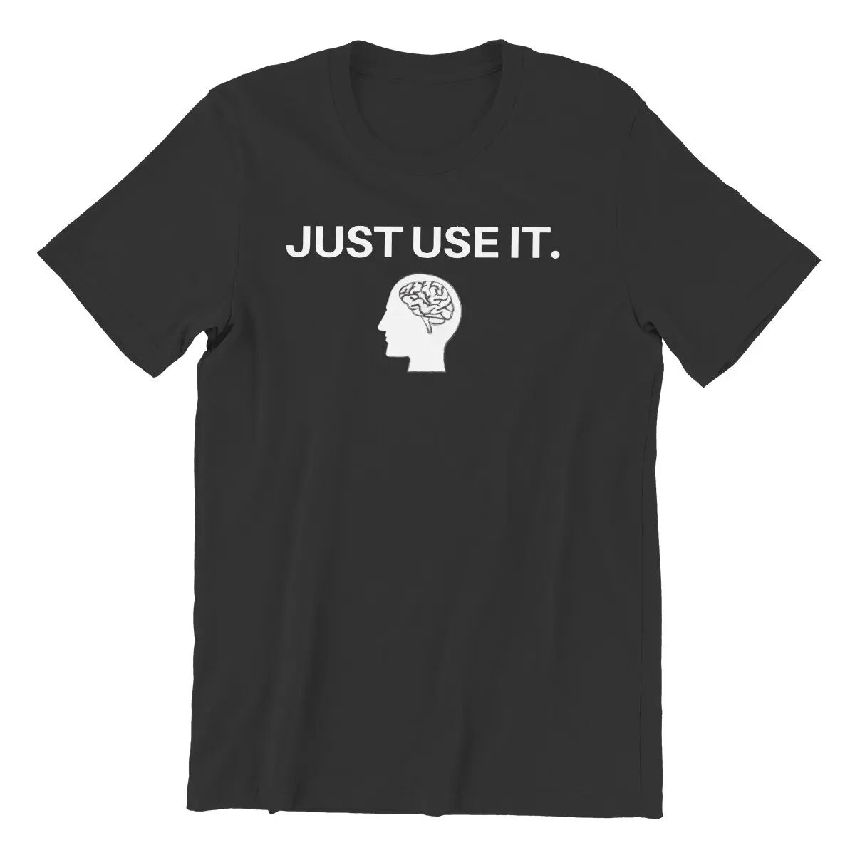 

Men's T-Shirt Just Use It Funny Basebal Fun Cotton Tees Short Sleeve Intelligence Stupid Friend T Shirts Crew Neck Tops Big Size