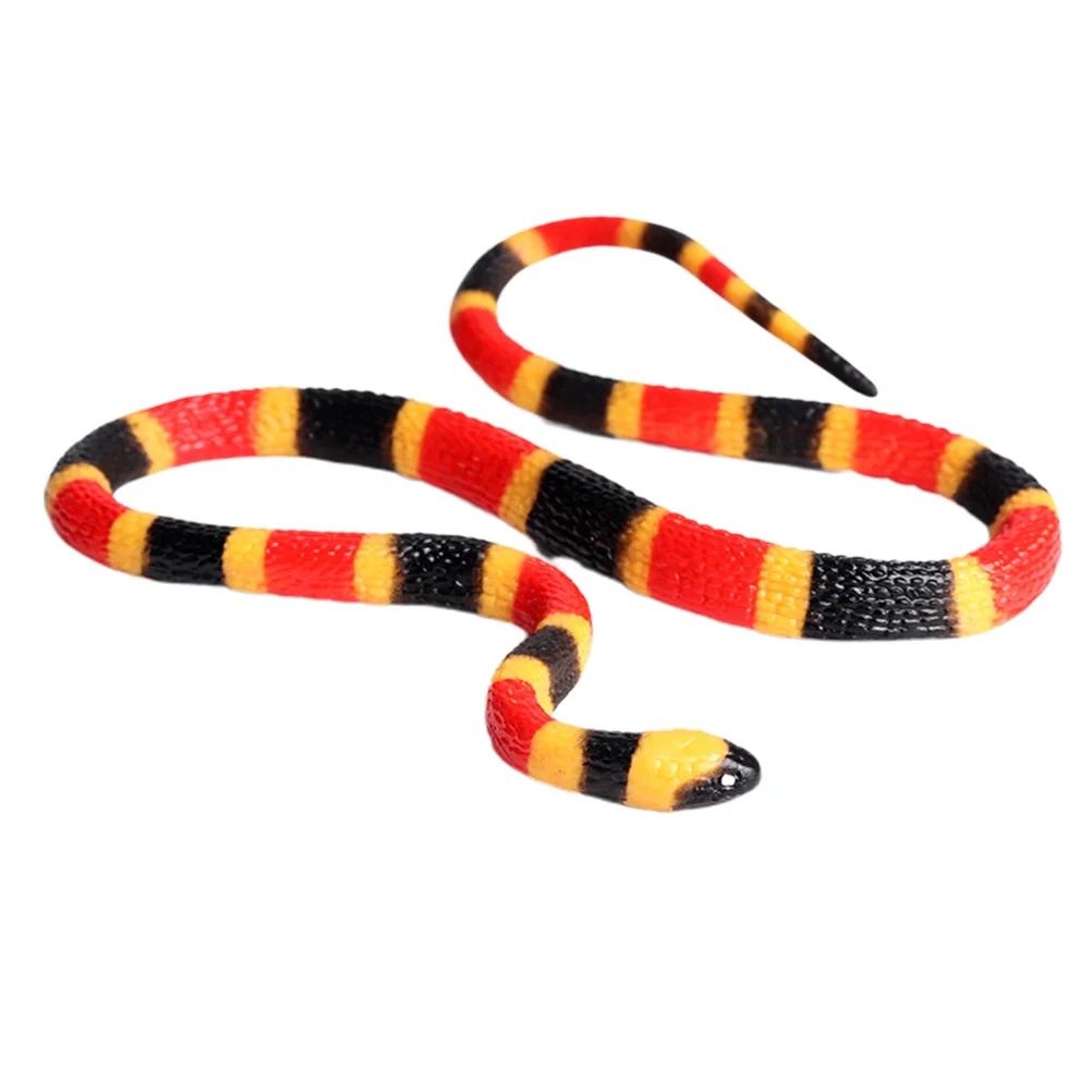 

Scary Mischievous Toys Snake Bracelet Jewelry Christmas Gifts Plastic Snakes Childrens Horror Mamba Scare Birds Figurine