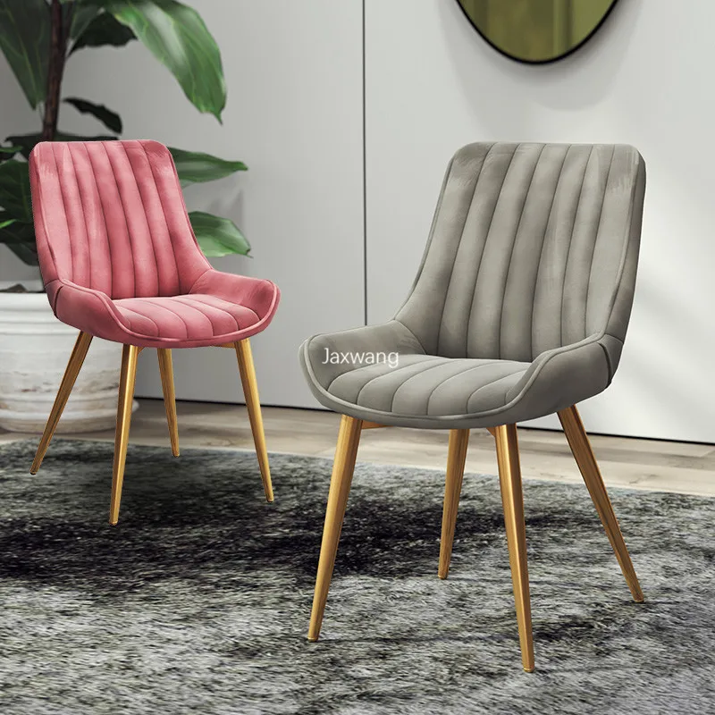 Обеденные стулья в скандинавском стиле Современный дизайнерский домашний стул