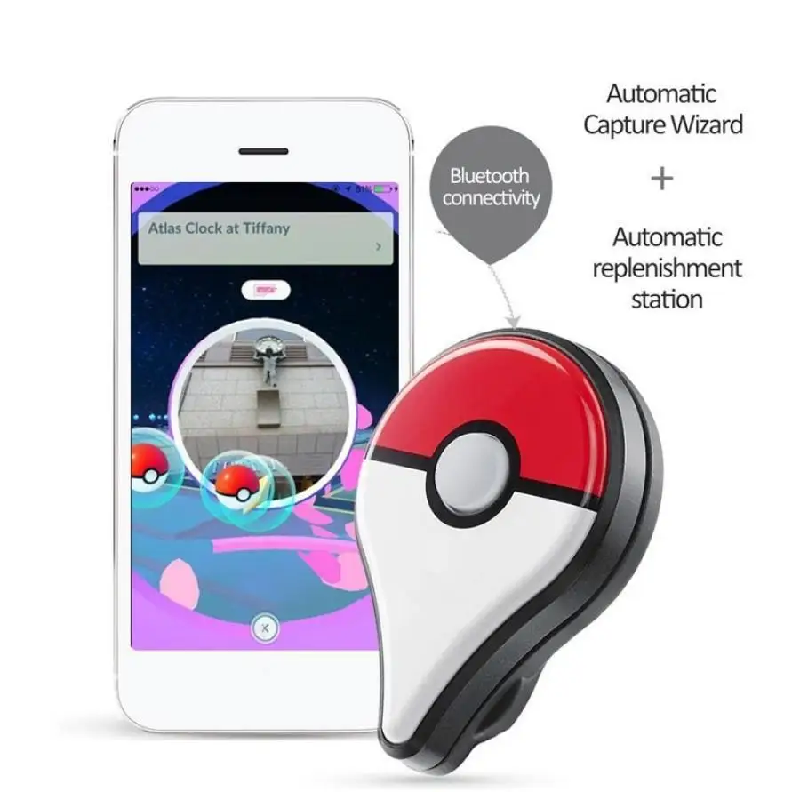 Браслет-автозахват для Pokemon Go Plus Bluetooth браслет часы игровой аксессуар Nintendo GO умный