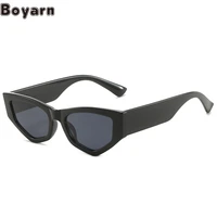 boyarn 2022 spring personalized new sunglasses steampunk trend irregular glasses milan catwalk sunglasses women
