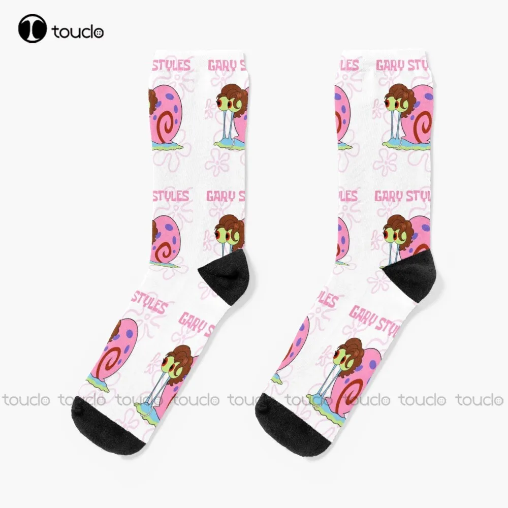 

Gary Styles Snail Socks Harrys House Cool Socks For Men 360° Digital Print Comfortable Girls Sports Christmas Gift New Popular
