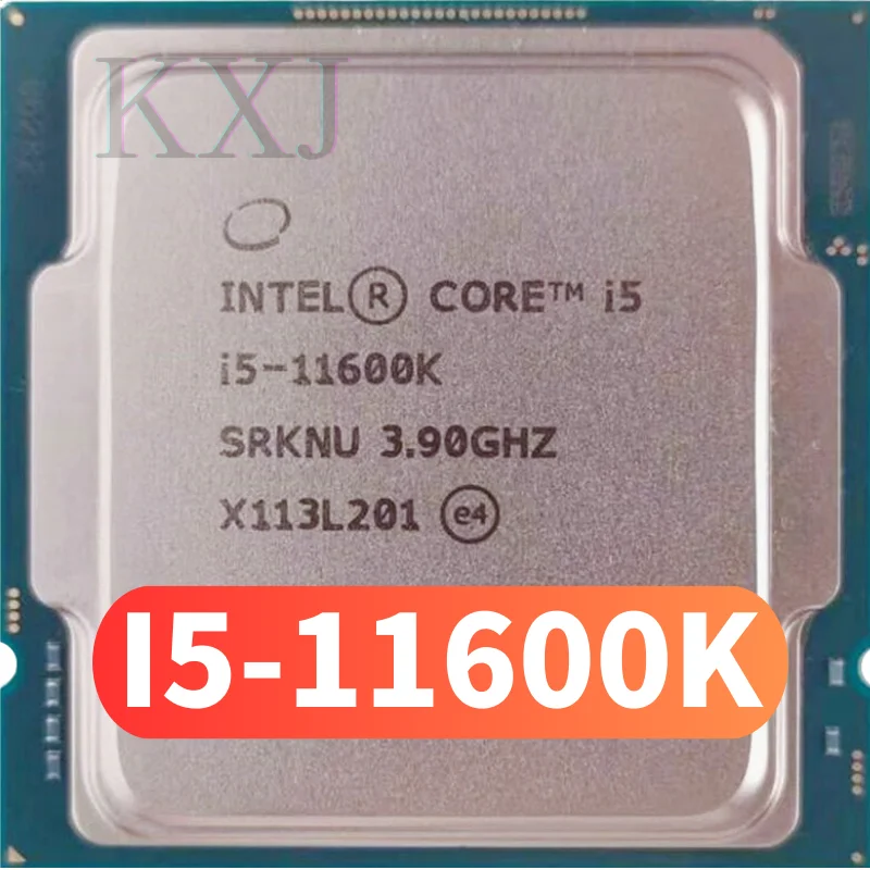 

NEW Intel Core i5-11600K i5 11600K 3.9GHz Six-Core Twelve-Thread CPU Processor L3=12M 125W LGA 1200