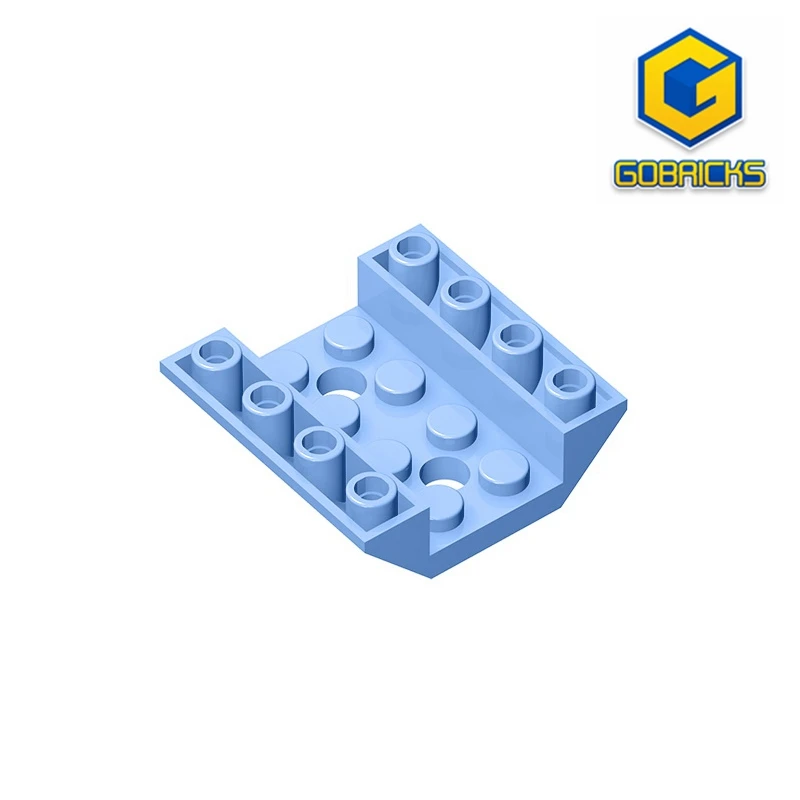 

Детский конструктор gobrick, крыша 4x4/45 INV, совместим с lego 72454, детские игрушки, сборные, строительные блоки, технические