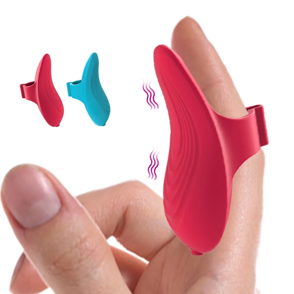Товары для взрослых Секс-игрушки G Spot Мини-вибратор на палец Женская мастурбация