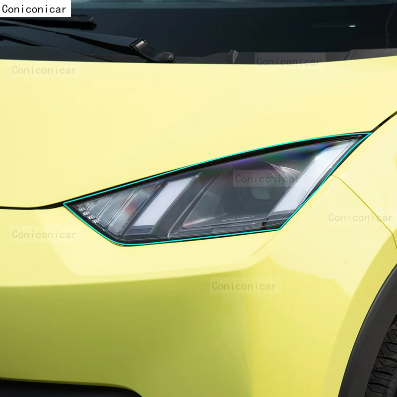 Для BYD DOLPHIN MINI EV Seagull 2024 Автомобильная внешняя фара с защитой от царапин передняя