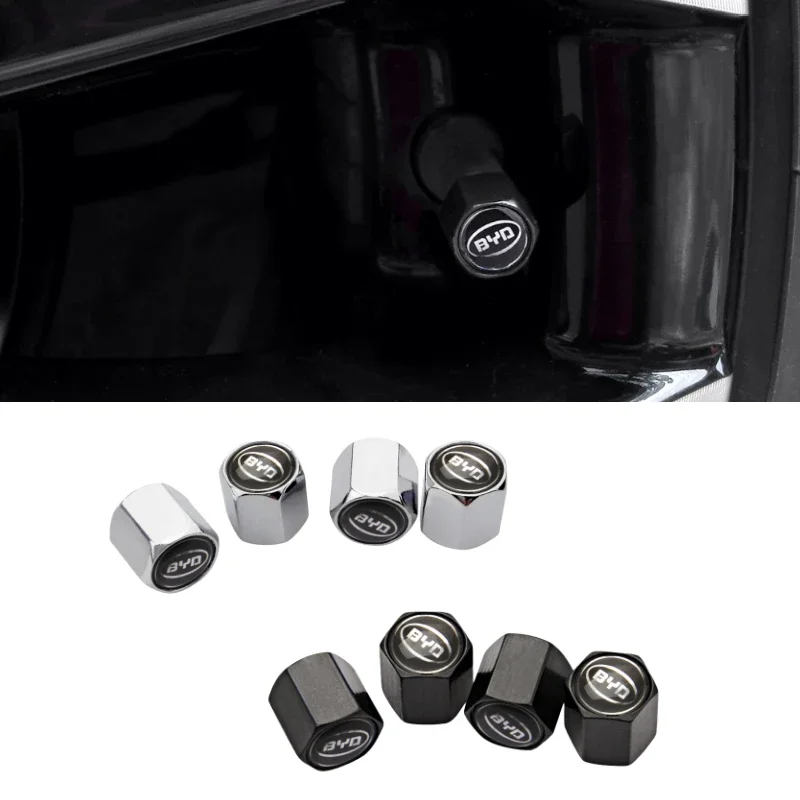 Колпачки клапанов автомобильных шин для BYD logo F3 G6 S6 Song Yuan Qin Tang Logo Surui L3 F6 S8 M6 F3R S7 G3 E5
