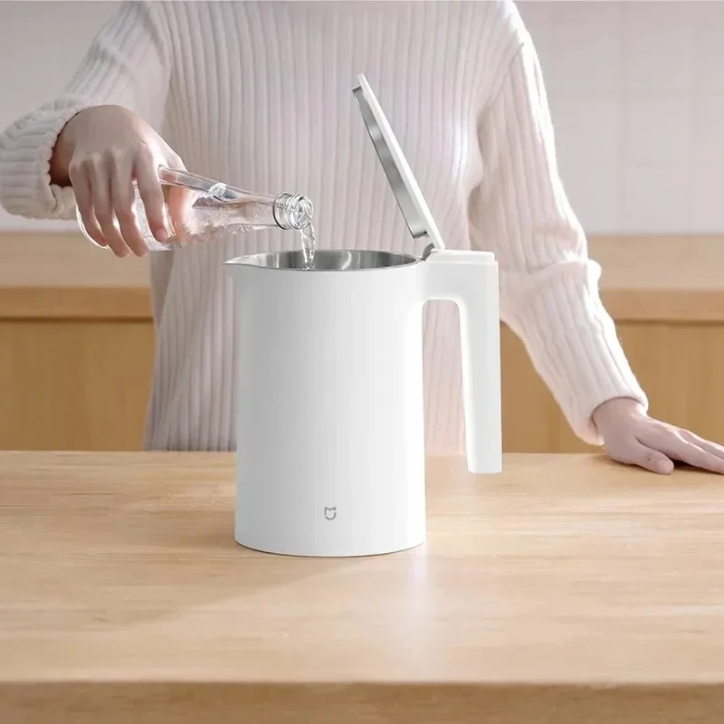 Фото Термостатический Электрический чайник XIAOMI MIJIA 2 Pro, умный светодиодный экран, бесступенчатая регулировка температуры, чайник с управлением через приложение №4