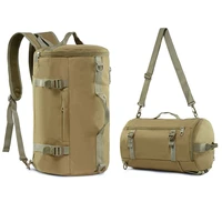 20l outdoor tactical backpacks cylinder travel mountaineering backpack crossbody shoulder bag waterproof rucksacks sport bag
