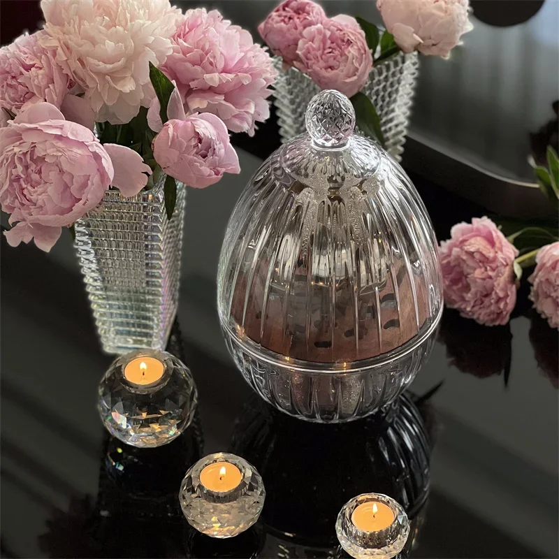 Крутая стойка для хранения столовых приборов Xinyue из хрустального стекла в