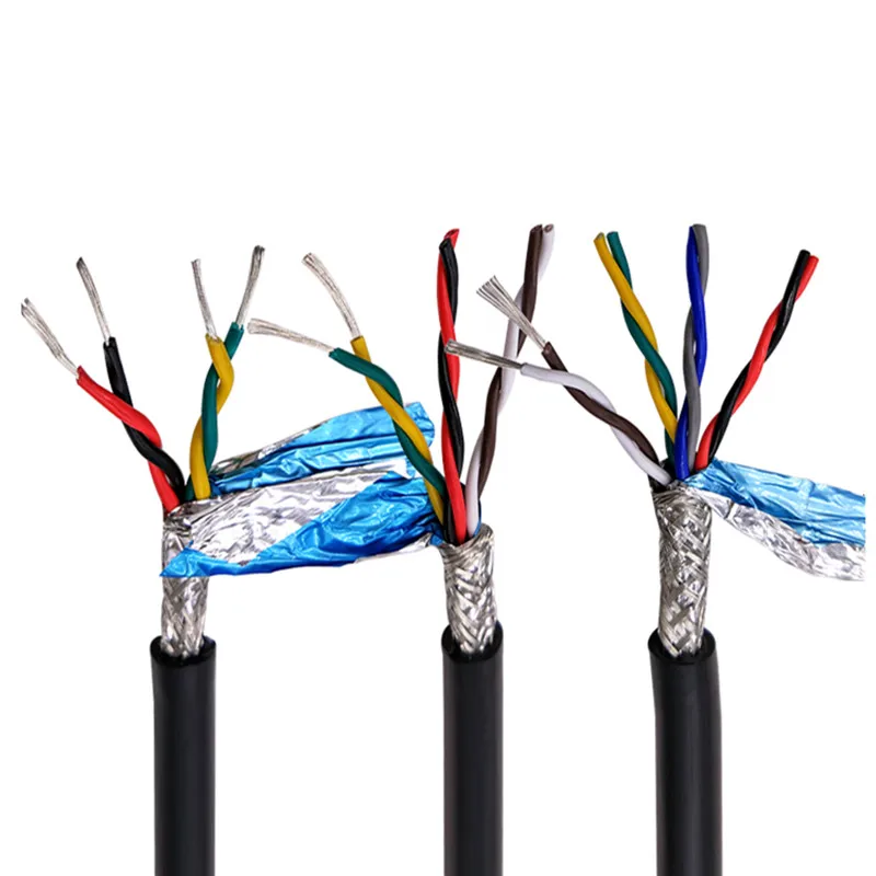 1 метр 20AWG 22AWG 18AWG 17AWG 16AWG 2/4/6/8 сердечник 485 провод для сигнала связи RVSP из чистой меди
