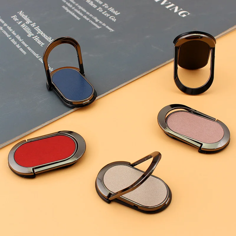 1pcs Finger Ring Holder Stand Grip 360 Rotating for Mobile Phone Car Magnetic Mount Phone Back Sticker Pad Unniversal Bracket