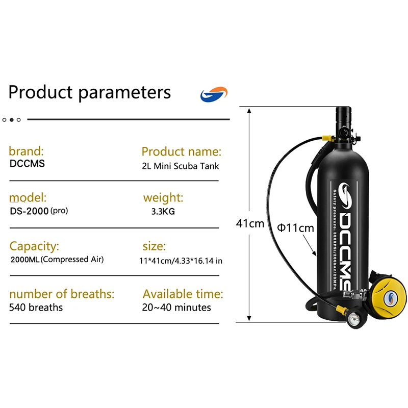 Дышащий подводный комплект для дайвинга портативный резервуар с гарпуном
