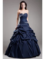 ball gown elegant dress quinceanera prom floor length strapless sleeveless taffeta with crystals tier vestidos de 15 a%c3%b1os