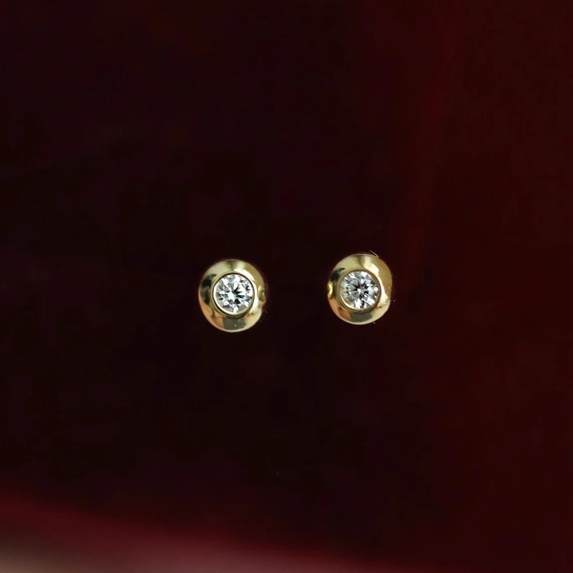 Серьги Cciris.Com из серебра S925 с позолотой 14K и цирконами, в японском минималистичном стиле, оптовая продажа изящных украшений для женщин (art.: 3920da6442b8a) - 3920da6442b8a