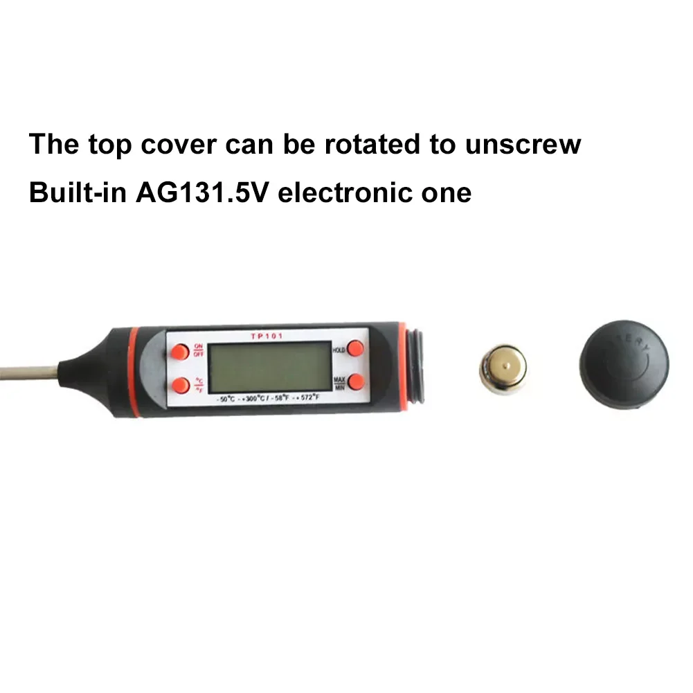 

New Car Air Condition Outlet Thermometer With Long Probe LCD Display Digital Temperature Gauge Check Tool -50°C~+300°C Car Tools