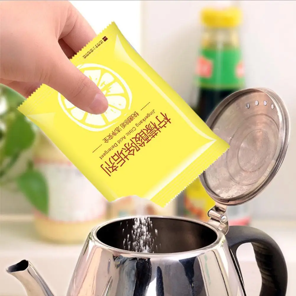 1pc/10g Citric Acid Detergent In Addition To The Scale Cleaner Cup Electric Kettle Tea Of Artifact Wash Hous U2w0 | Дом и сад