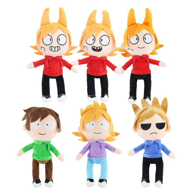 Плюшевая игрушка Tord Eddsworld 31 см Larsson Аниме Кукла плюшевые игрушки мультяшная кукла