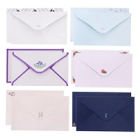 8 set exquisite smooth writing paper with envelope writing paper for birthday adult students
