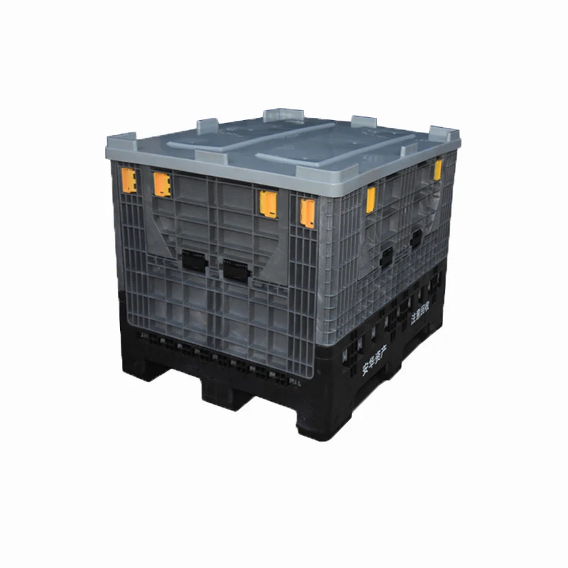 

Large storage stackable plastic pallet boxes