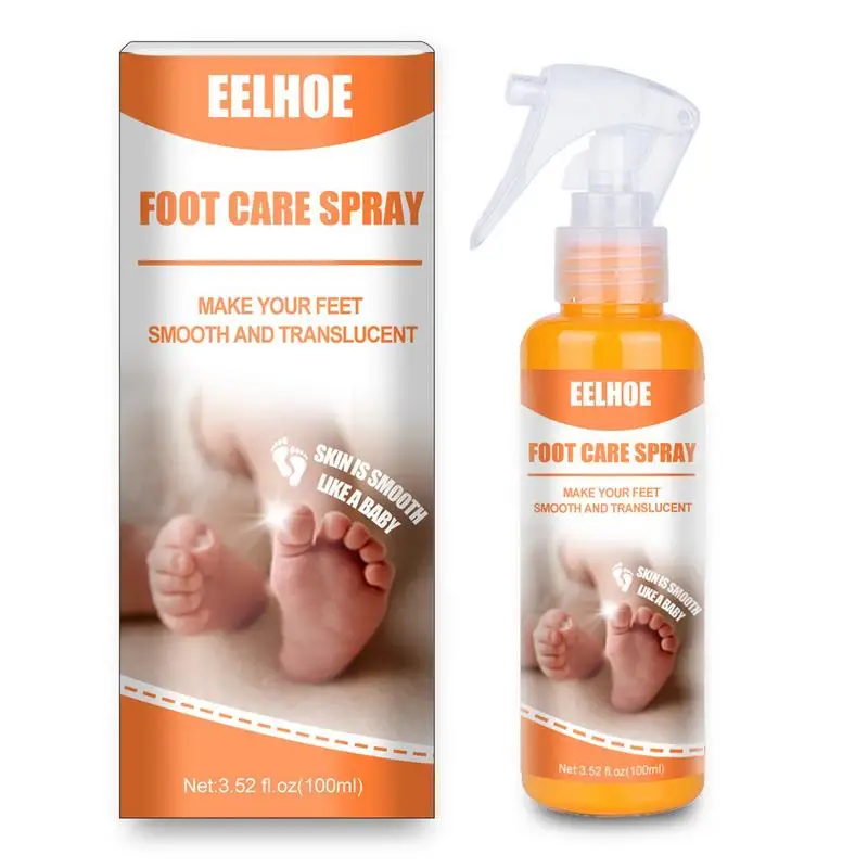 

Foot Peeling Spray With Orange Essence Natural Foot Spray For Peeling Away Calluses And Dead Skin Cells Hydrating Instant Foot