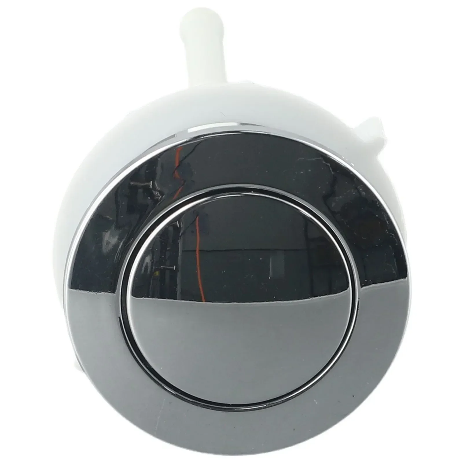 Совершенно новая кнопка для унитаза нержавеющая одна серебристая цельный