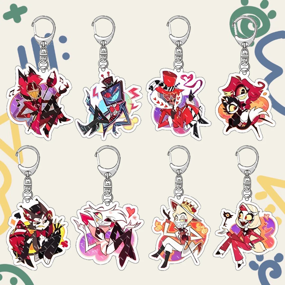 Аниме периферийный акриловый брелок Hell Inn Alasto Torino Morning Star подвесная стойка