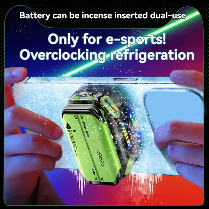 Магнитный полупроводниковый Вентилятор охлаждения X111 для телефона радиатор с 7