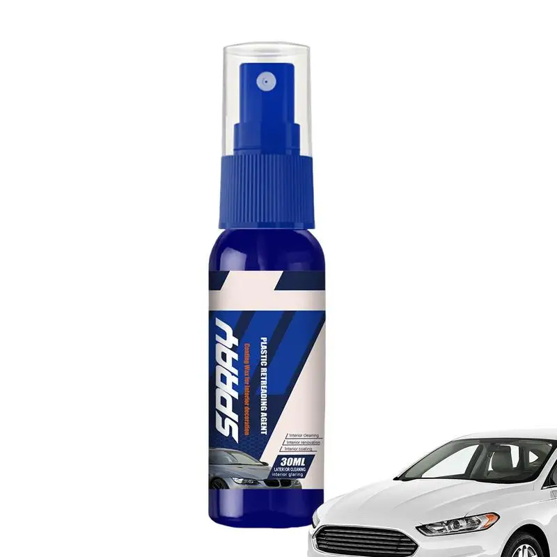 

30ml/100ml Car Refurbishment Agent Longlasting Quick Coat For Car Interior Refurbish Leather Renovator Conditioner Cleaner Spray