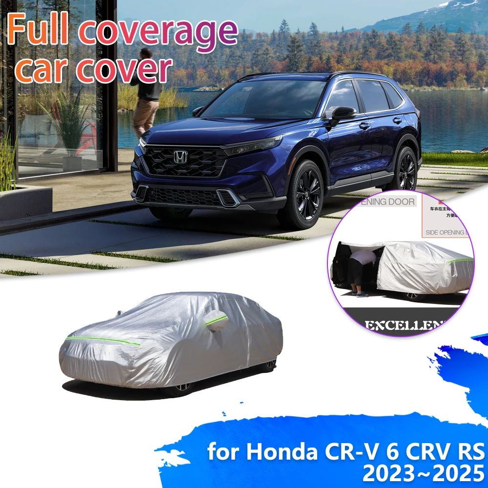 Для Honda CR-V 6 CRV RS 2023 ~ 2025 Полное покрытие автомобиля наружная защита снега
