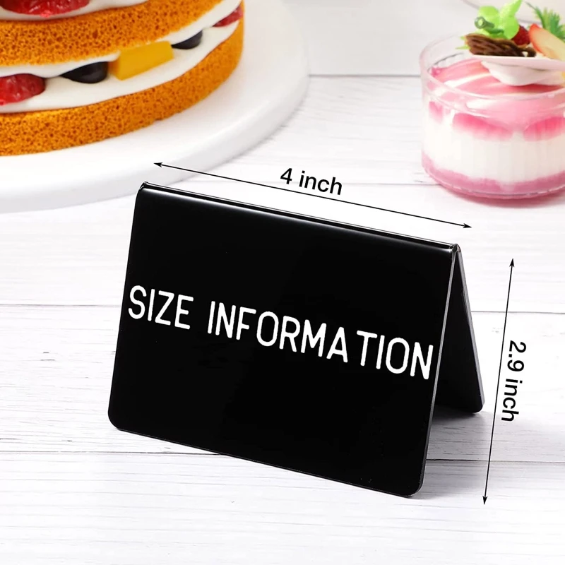 20 шт./упаковка Двусторонняя мини-доска для кухни 4 х3 дюйма |