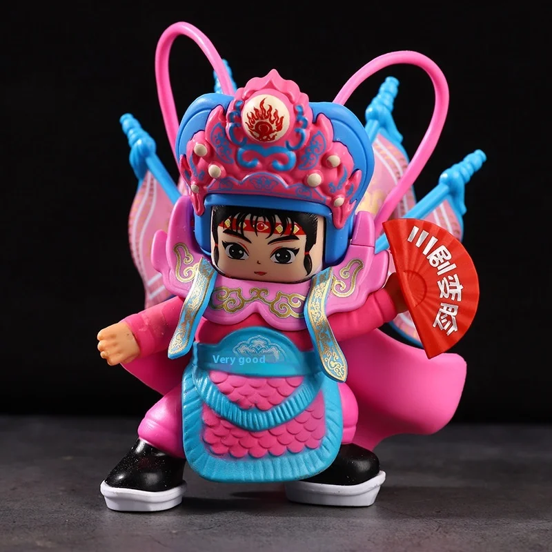 Кукла-трансформер с меняющимся лицом