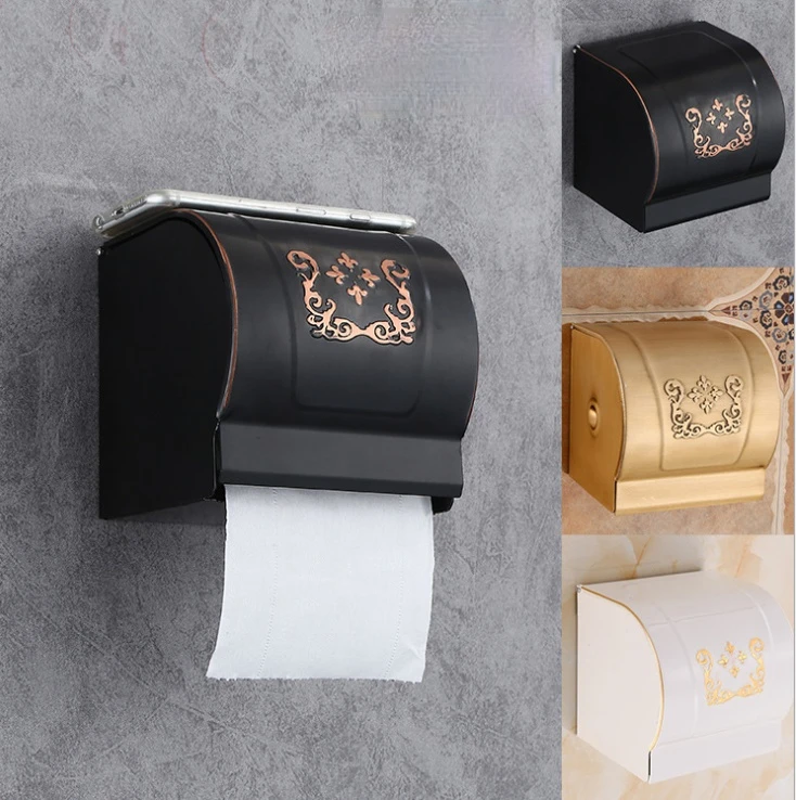 

Paper Towel Dispenser Wall Mounted Tissue Box Holder Paper Towel Holder Toilet Paper Holder Bathroom Accessories Rolling Paper