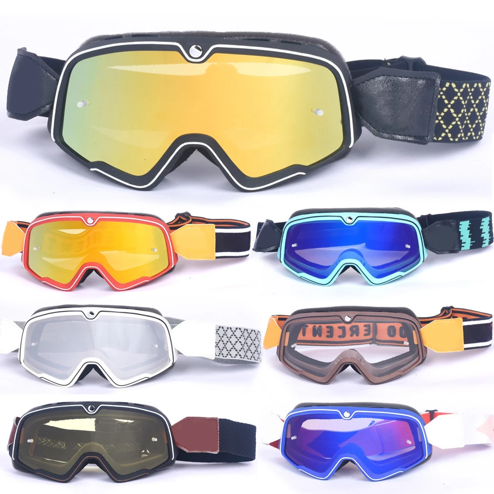 Аксессуары для мотокросса, очки для лыжного шлема, очки для мотокросса, гоночные очки, очки для велоспорта, винтажные очки для мотокросса