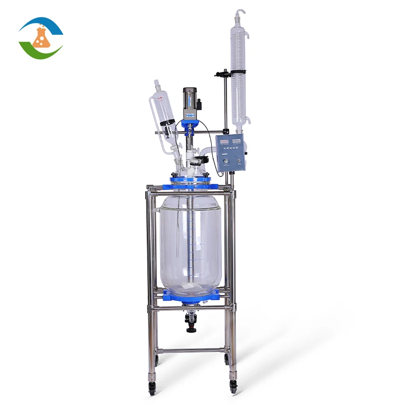 

China Price 50L Glass Reactor Stainless Steel Chemical Reactor