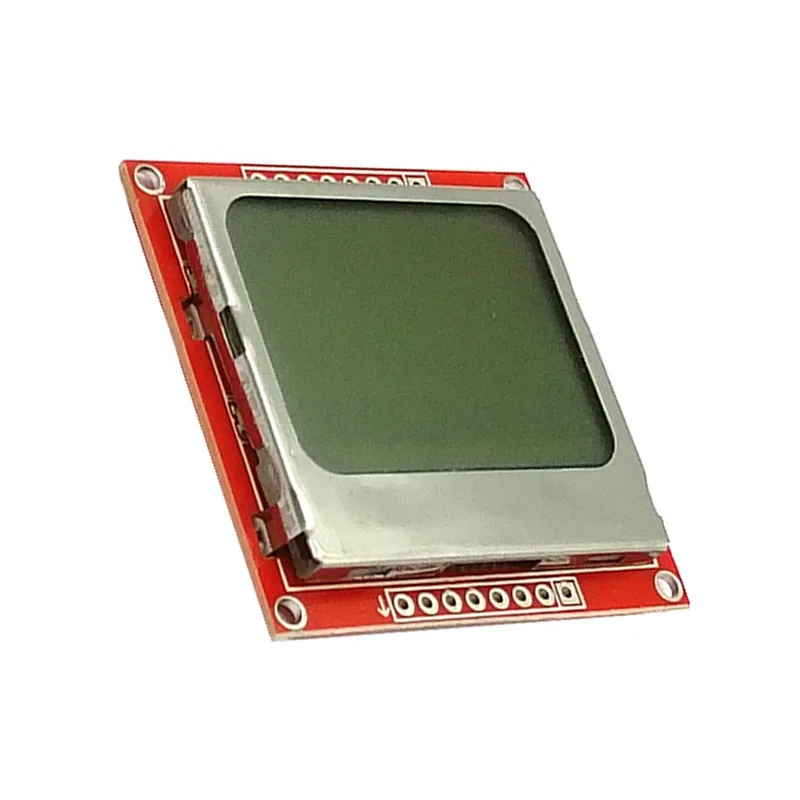 5110 ЖК-дисплей с красным ЖК-дисплеем модуль NokiaLCD белый светильник PCB экран для Arduino