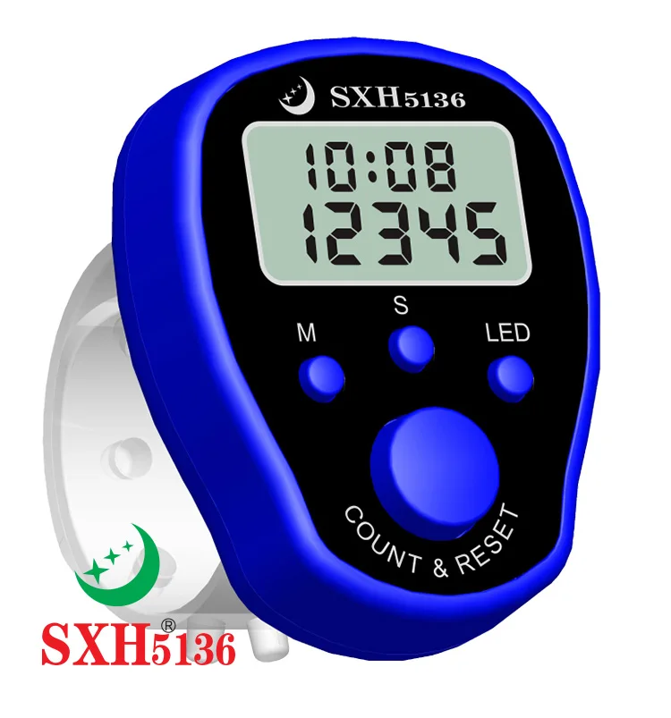 

Promotion Gift Digital Tally Finger Counter For Muslim Lcd Digit Number Finger Manual Hand Tasbih Tally Counter
