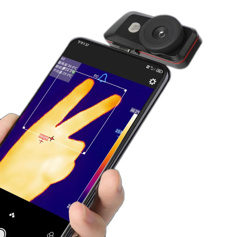 

Mobile Phone USB Type-C Connector Mini Infrared Thermal Imaging Camera