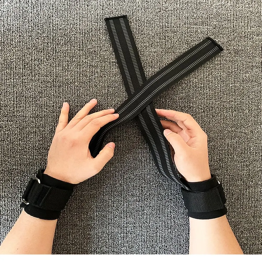 1 пара хлопковых Противоскользящих ремней для фитнеса износостойкие