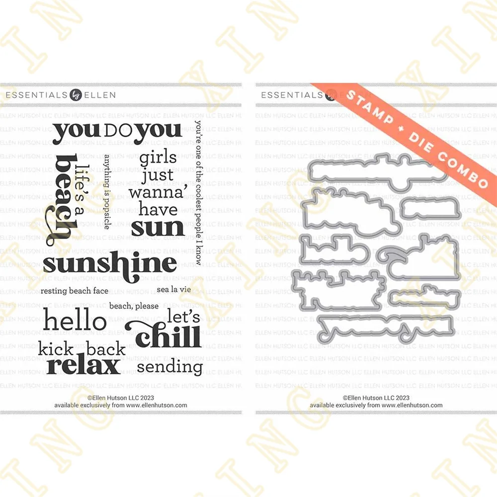

Let's Chill New Metal Cutting Dies Stamps Scrapbook Diary Decoration Embossing Cut Dies Template DIY Greeting Card Handmade