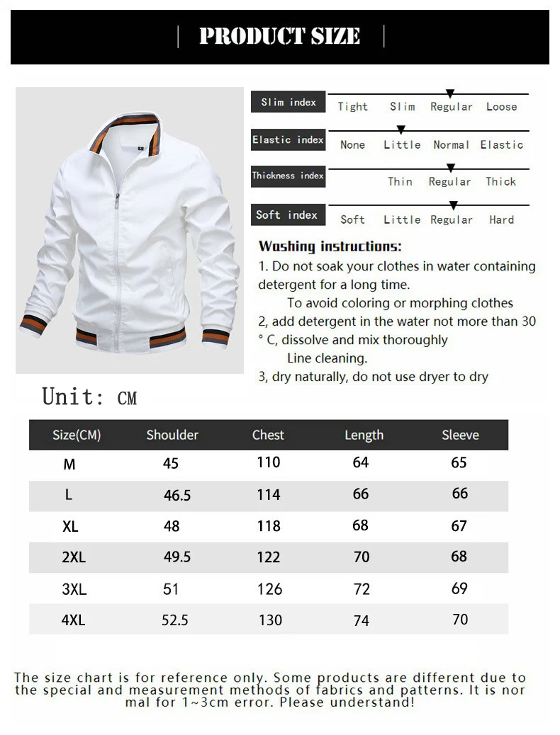 Custom LOGO Men Coat Brand Bomber Outdoor Jacket Spring Autumn Fashion Streetwear Causal Zipper Cardigan M-4XL images - 6