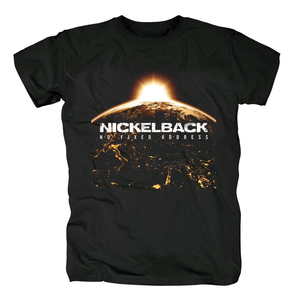 

17 designs Nickelback Rock Brand men women shirt fitness Hardrock heavy Metal 100%Cotton rocker skateboard camiseta Streetwear
