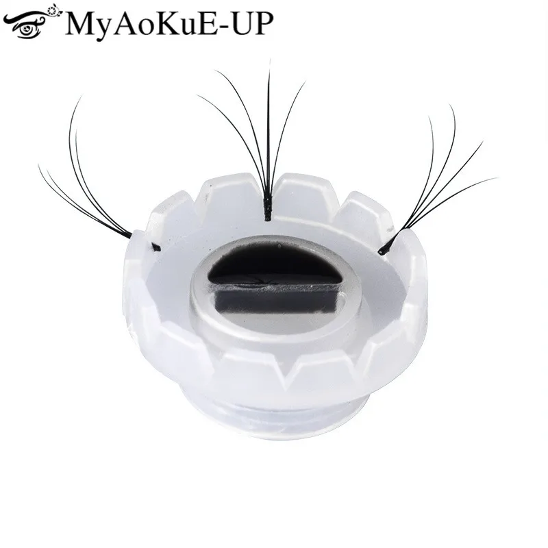 

100pcs Disposable Eyelashes Blossom Cup For Eyelashes Extension eyelashes glue holder plastic Stand Quick Flowering Makeup Tools