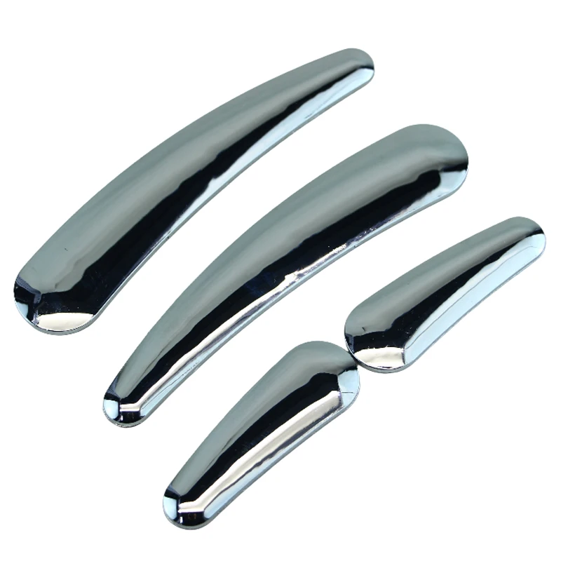 

3D-изогнутая Хромированная Накладка На Маятник Мотоцикла Для Harley Softail CVO Fat Boy FLSTF Slim FLS Deluxe FLSTN 2008-2017...